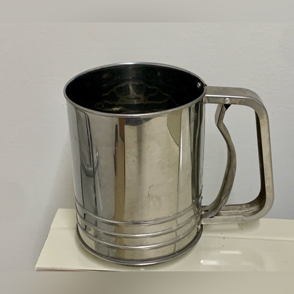 Mid Century Vtg Large Flour Sifter Made in Japan - Picture 2 of 13